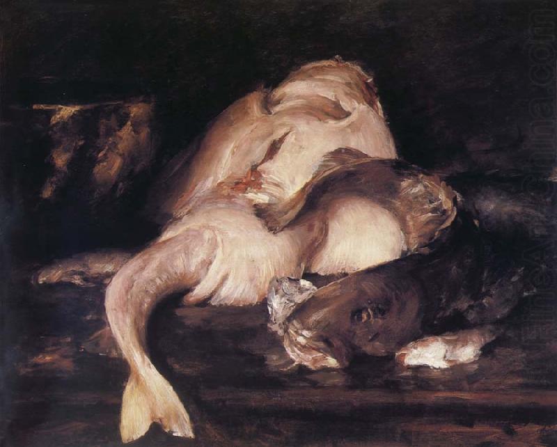 The still life of fish, William Merritt Chase